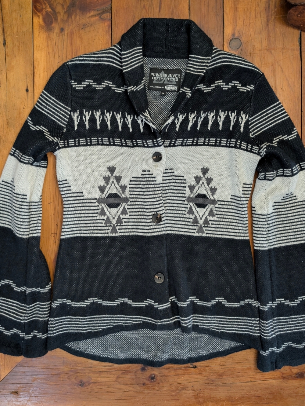 Powder River Outfitters Western Themed Cardigan